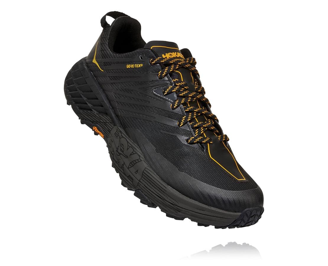 Pánské Trailové Běžecké Boty Hoka One One Speedgoat 4 Gore-Tex Tmavě Šedé Výprodej,VGFCI-2759